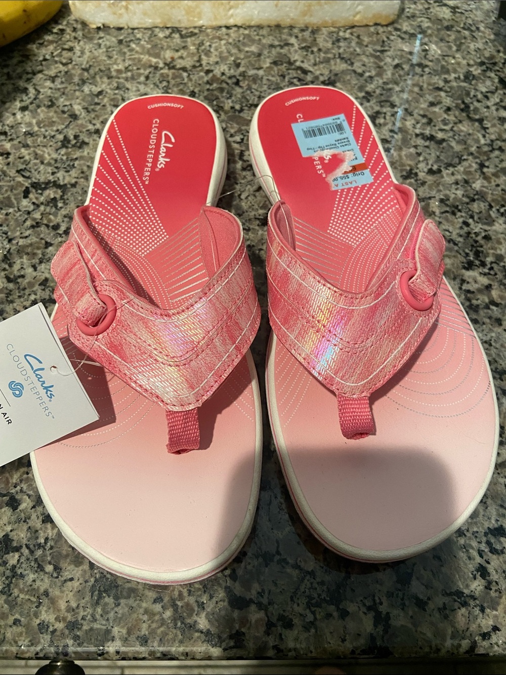 Clark’s NWT Cloudsteppers Reyna Sandals